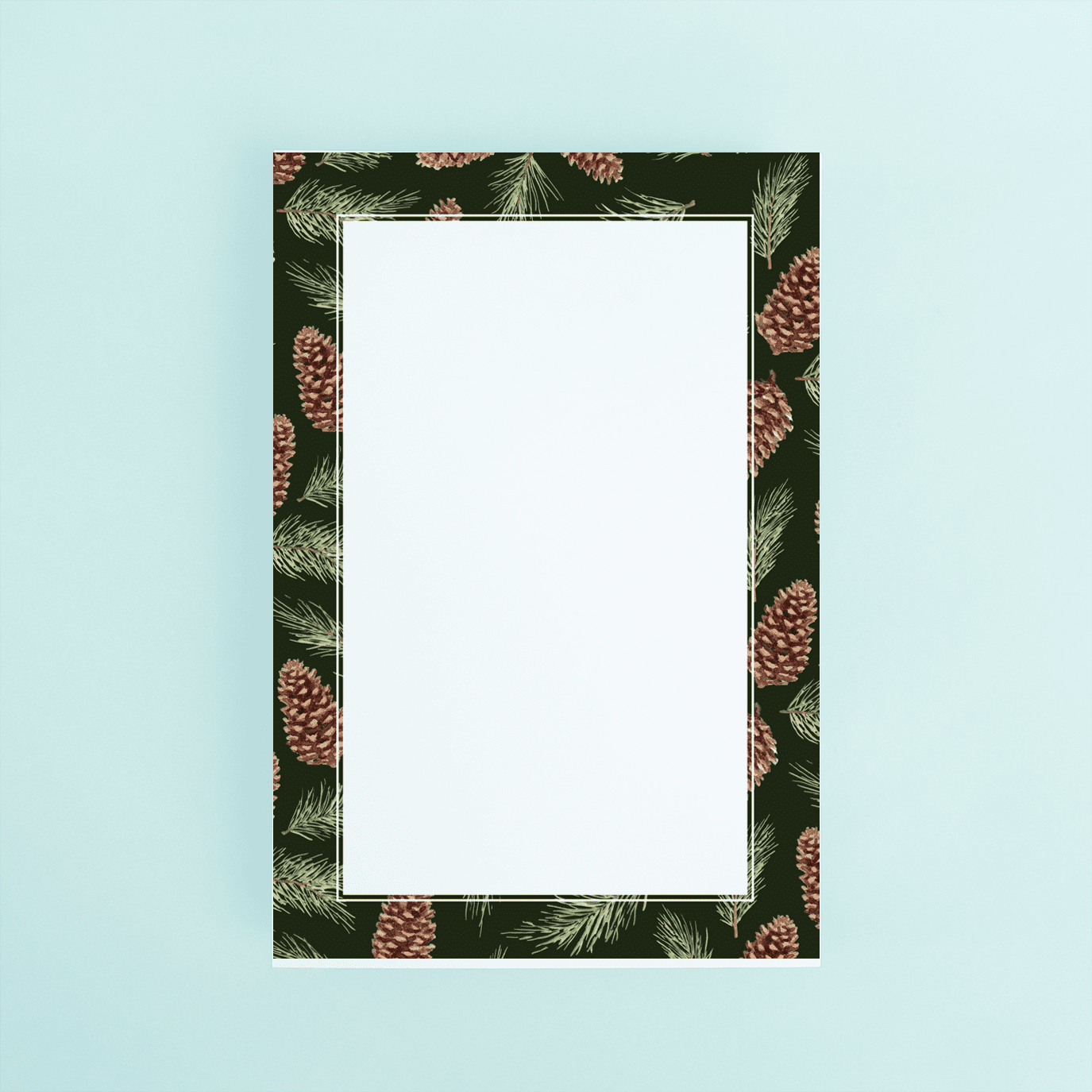 Pinecone Pattern - themonogram manor 