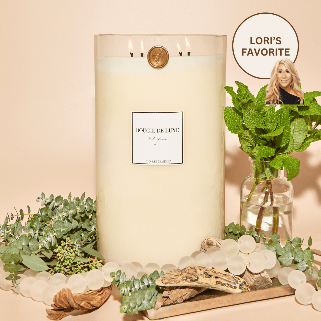 Big Ass Candle (300 oz, 750 - 1,000 hours) - themonogram manor 