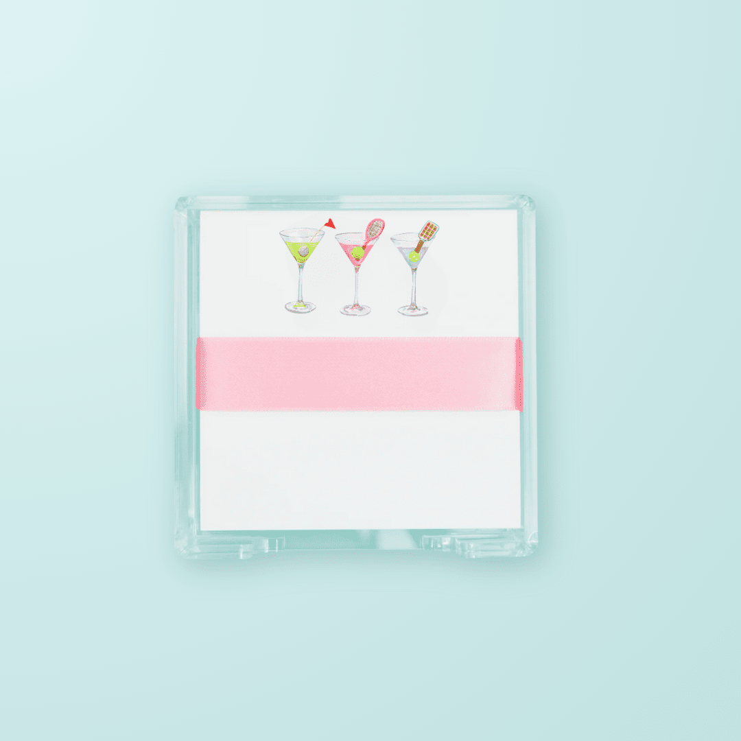 Country Club Cocktails Desk Set - themonogram manor 
