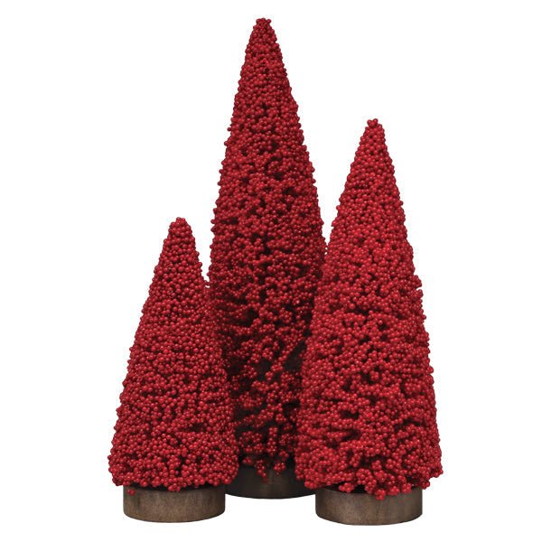 Holiday Berry 3 Tree Set - #themonogram manor #