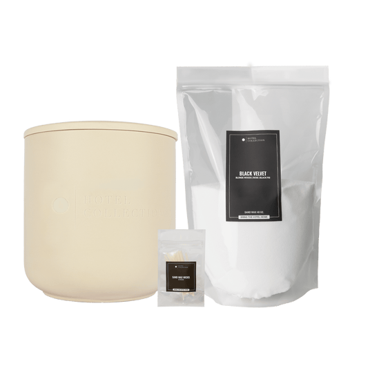 Grande Ceramic Sand Wax Set - themonogram manor 
