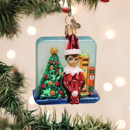 Scout Elf Storytime Ornament - themonogram manor 