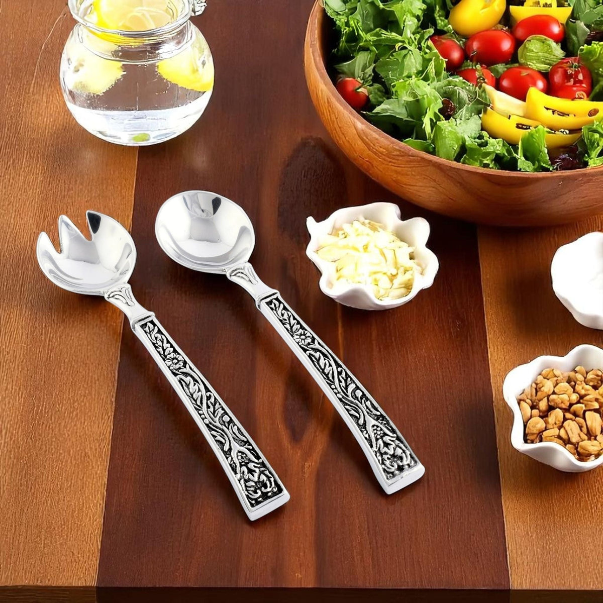 Concho Pattern Serving Set - themonogram manor 