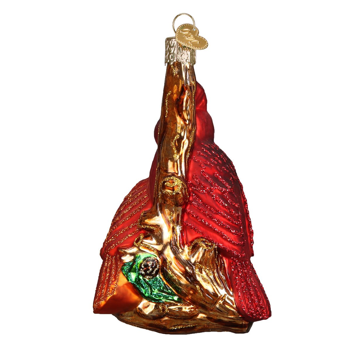 Pair Of Cardinals Ornament - #themonogram manor #
