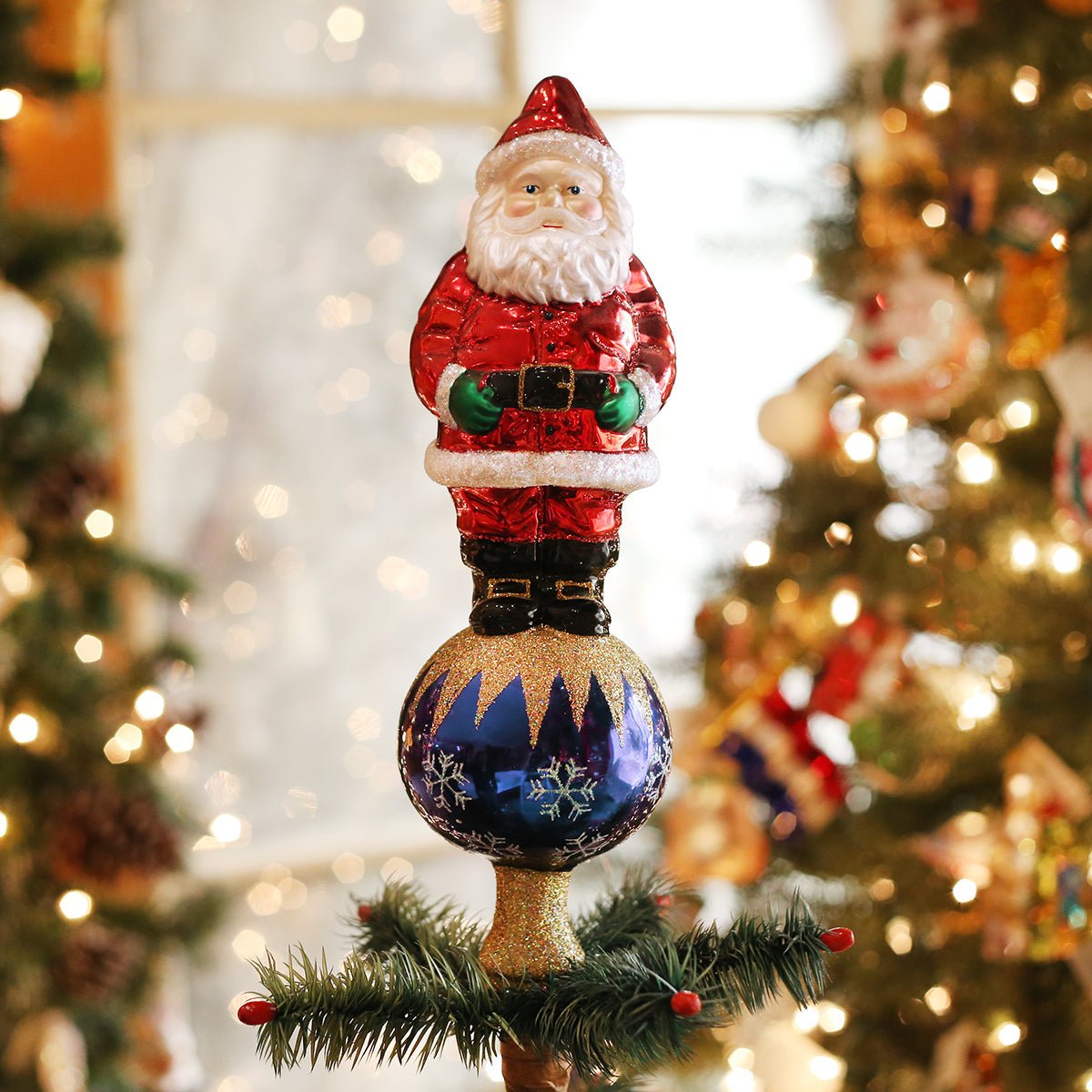 Santa Tree Top - themonogram manor 