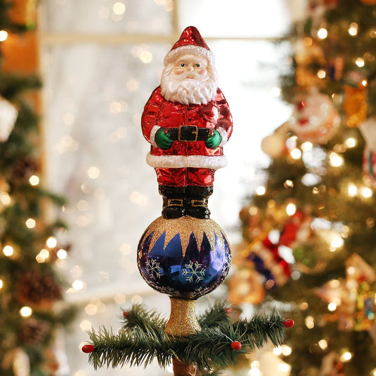 Santa Tree Top - themonogram manor 