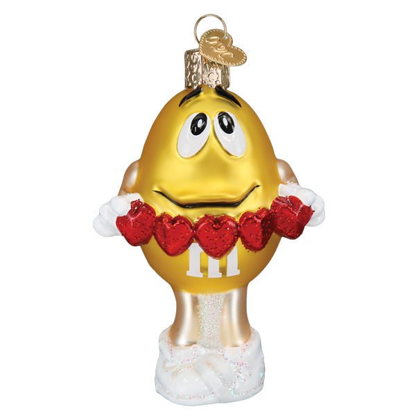 M&M'S Yellow Love You Ornament - themonogram manor 