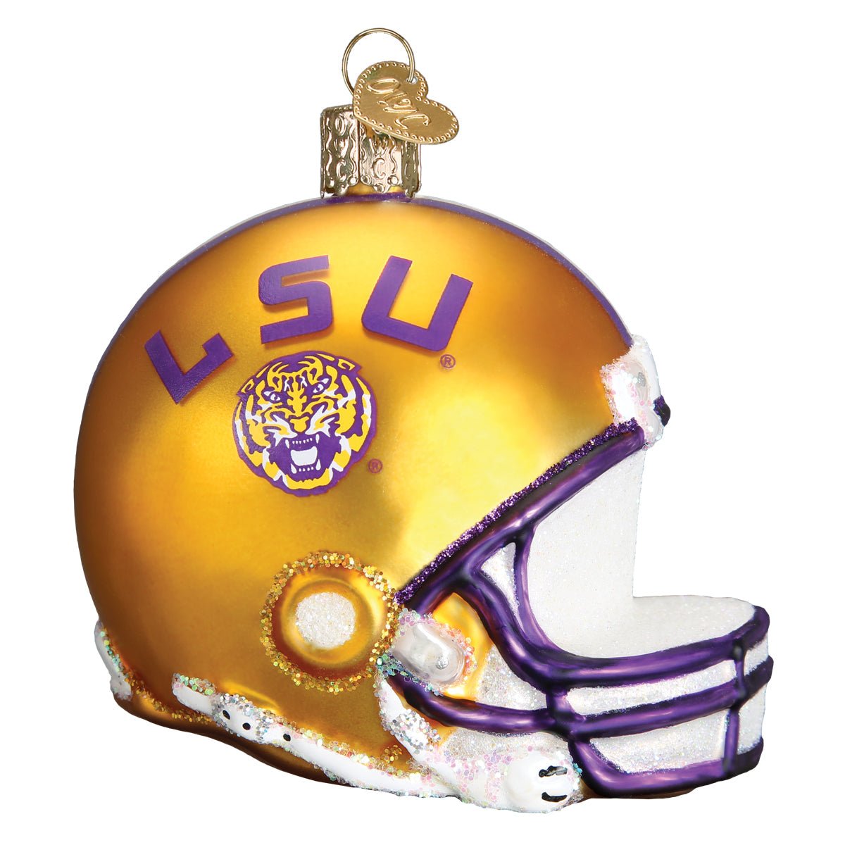 LSU Helmet Ornament - #themonogram manor #