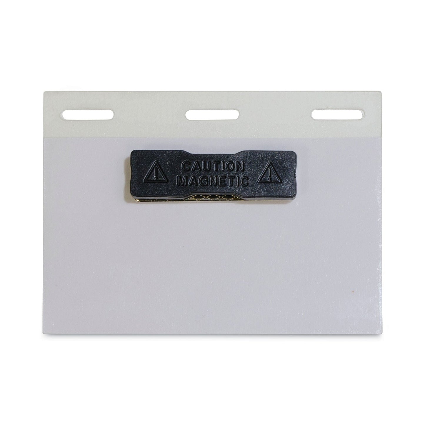 C - Line Self - Laminating Magnetic Style Name Badge Holder Kit, 2" x 3", Clear, 20/Box - themonogram manor 