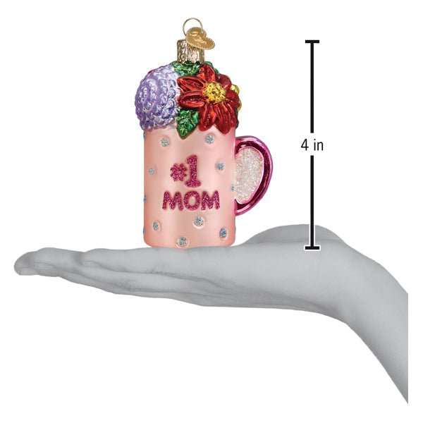 Best Mom Mug Ornament - themonogram manor 