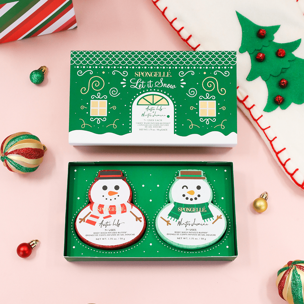 Let It Snow | Holiday Snowman Gift Set - themonogram manor 
