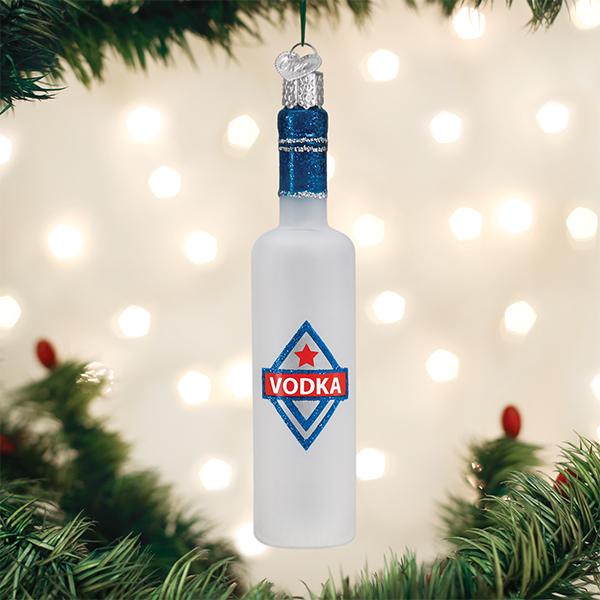 Vodka Bottle Ornament - themonogram manor 
