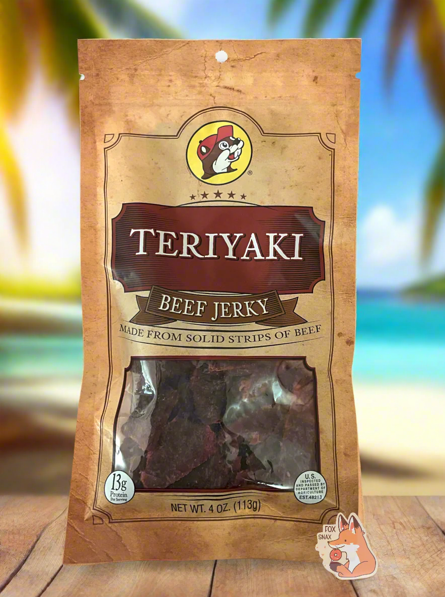 Buc - ee's Teriyaki Beef Jerky - themonogram manor 