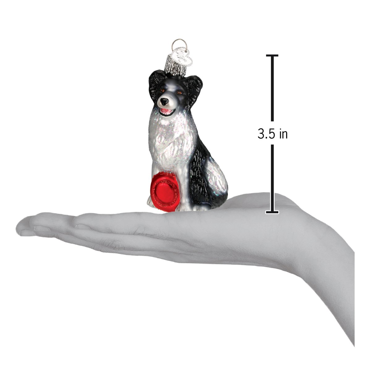 Border Collie Ornament - #themonogram manor #