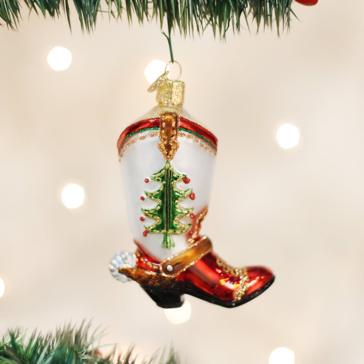 Christmas Cowboy Boot - themonogram manor 