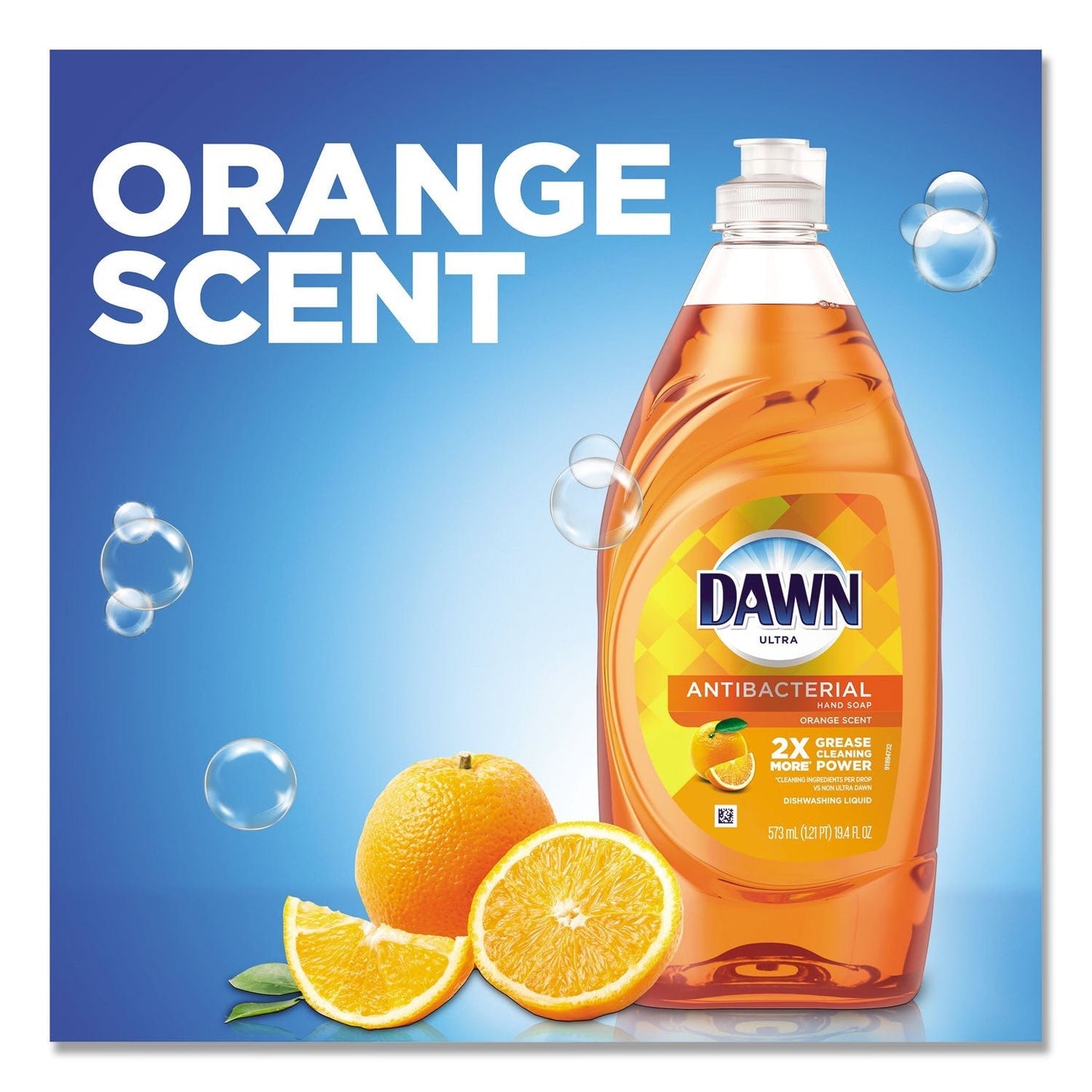 Dawn Ultra Antibacterial Dishwashing Liquid, Orange Scent, 28 oz Bottle - themonogram manor 