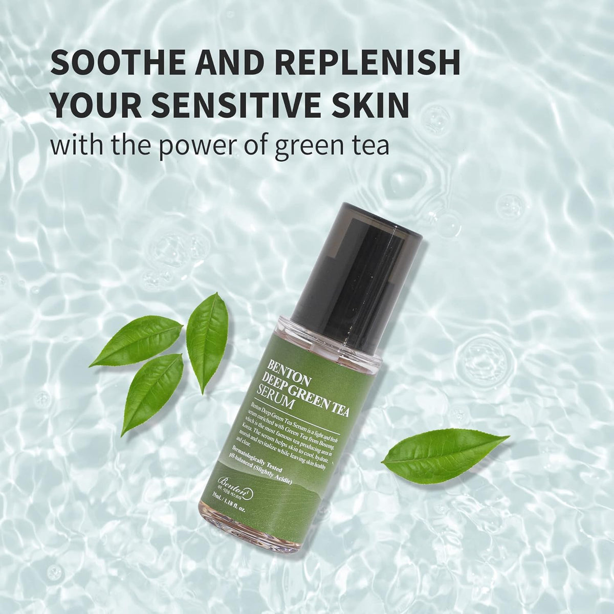 Deep Green Tea Serum 30Ml (1.01 Fl.Oz.)_New - Nourishing & Hydrating Facial Serum for Oily and Sensitive Skin, Skin Soothing - themonogram manor 