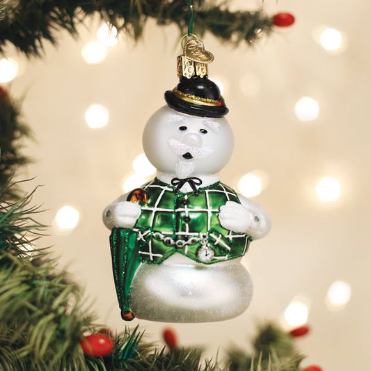 Sam The Snowman Ornament - themonogram manor 