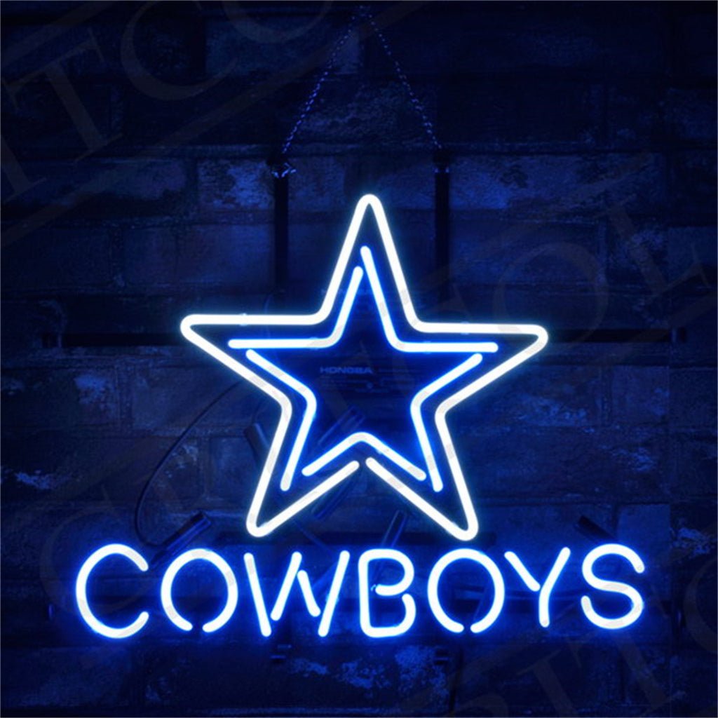 Dallas Cowboys Neon Signs Light - themonogram manor 