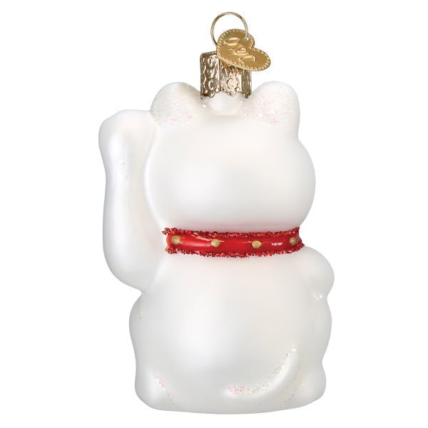 Lucky Cat Ornament - #themonogram manor #