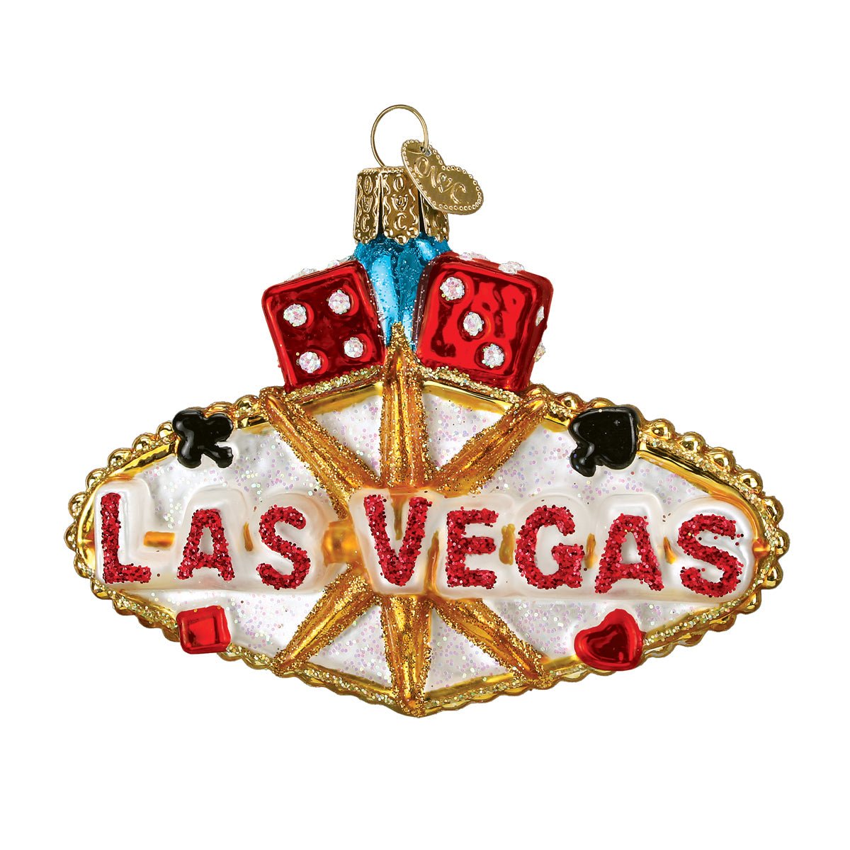 Las Vegas Sign Ornament - themonogram manor 