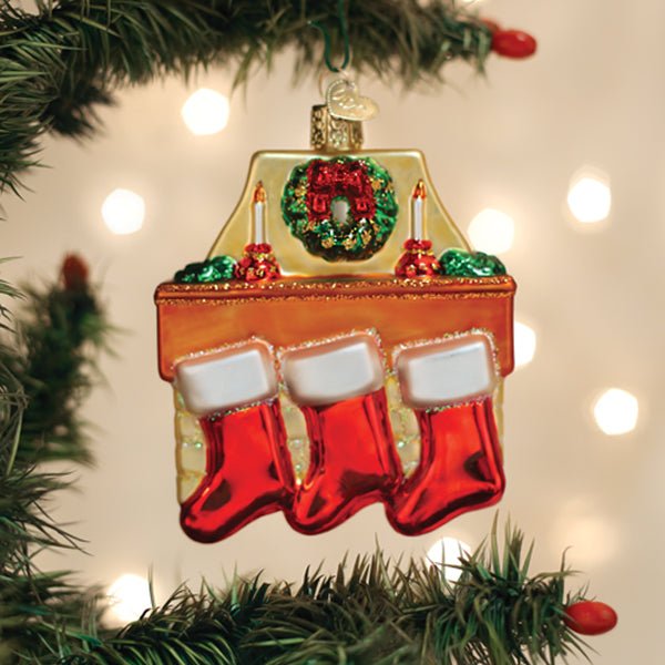 Family Of 3 Stockings Ornament - #themonogram manor #