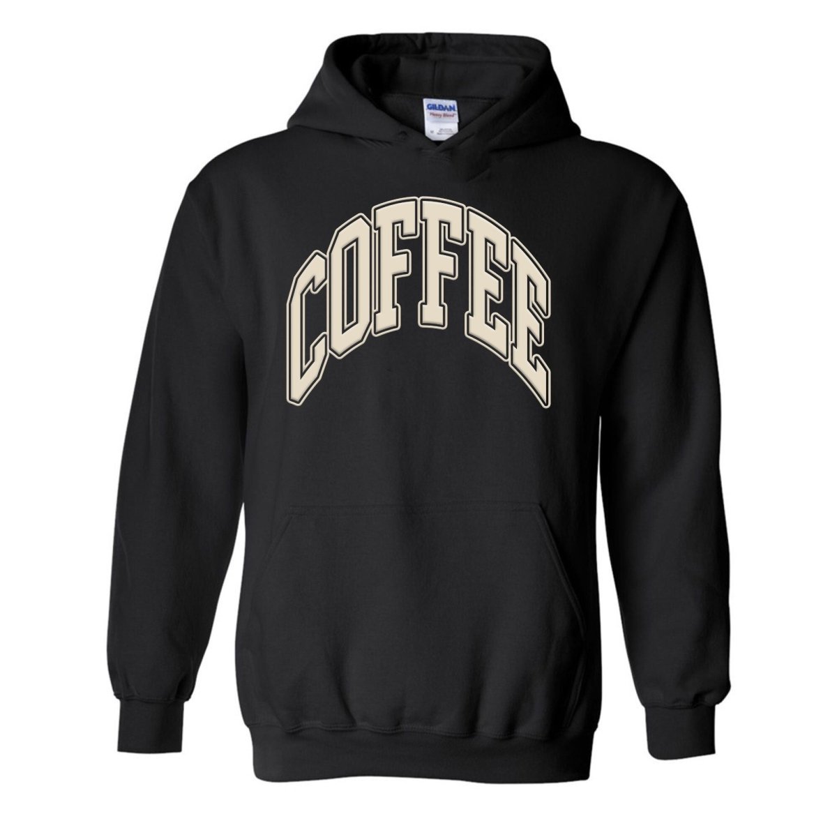 'Coffee' PUFF Hoodie - themonogram manor 