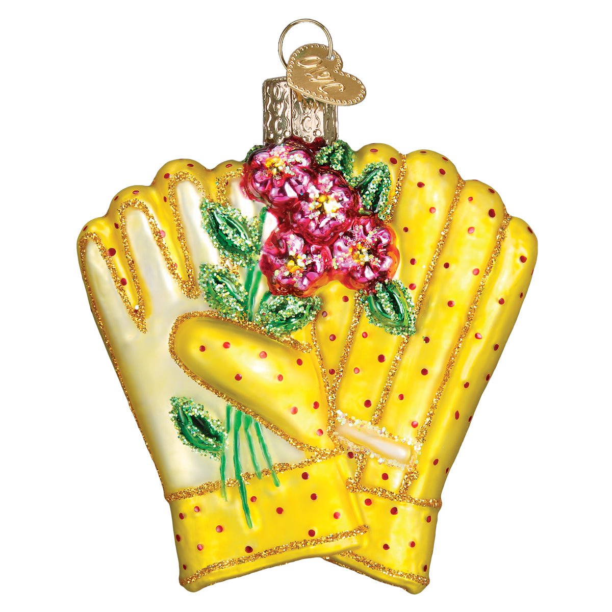 Gardening Gloves Ornament - themonogram manor 