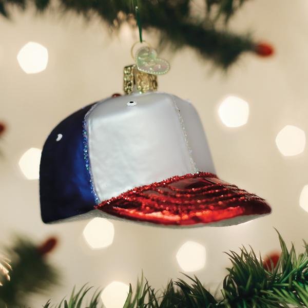 Baseball Cap Ornament - #themonogram manor #