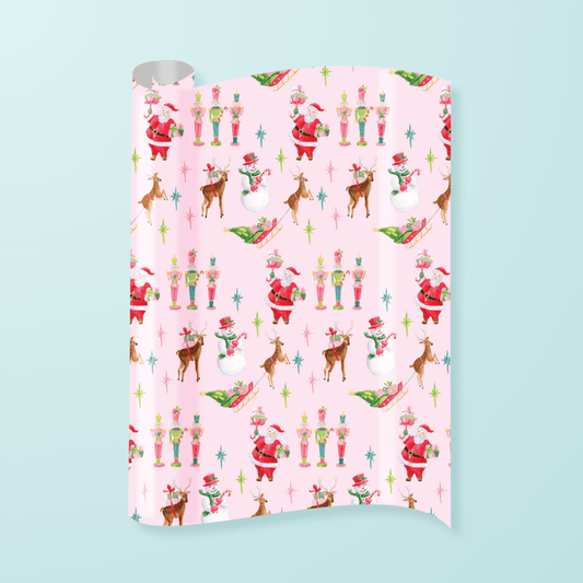 Vintage Holidays Gift Wrap - themonogram manor 