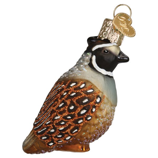 Quail Ornament - themonogram manor 