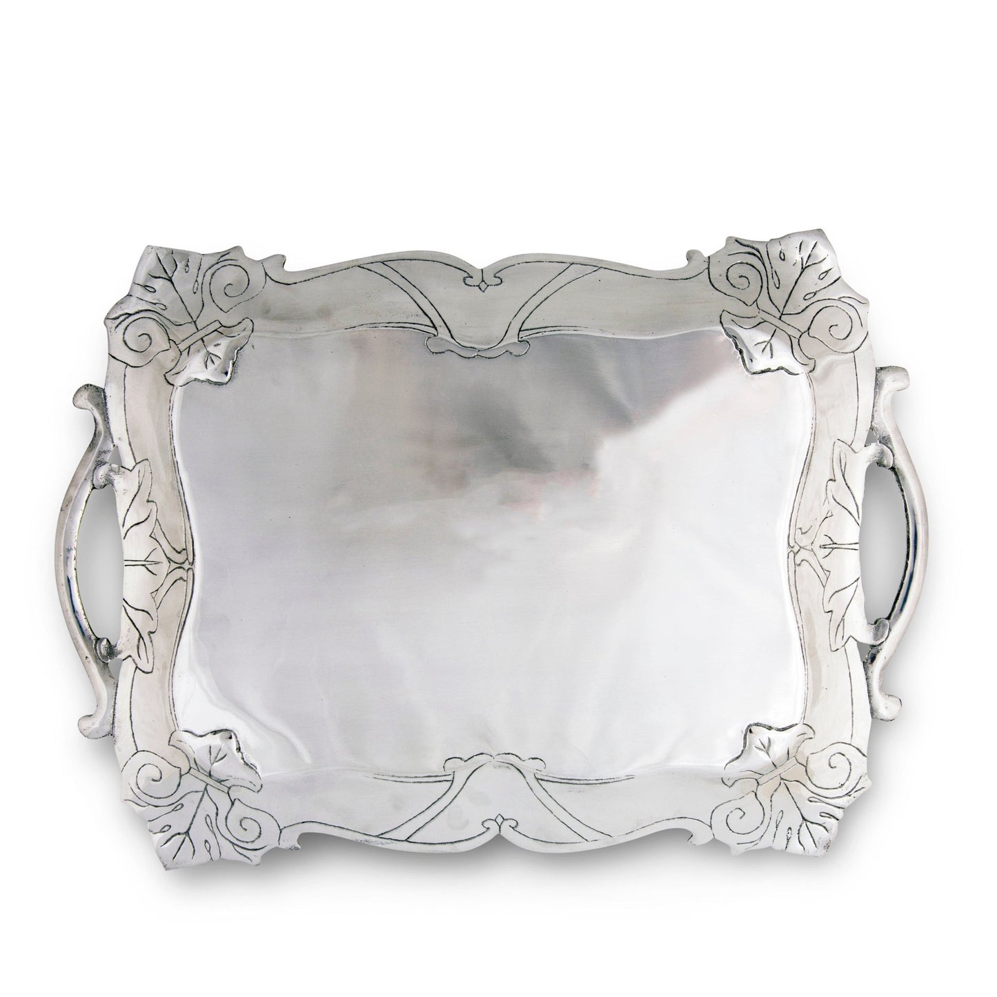 Fleur-De-Lis Rectangle Tray - themonogram manor 