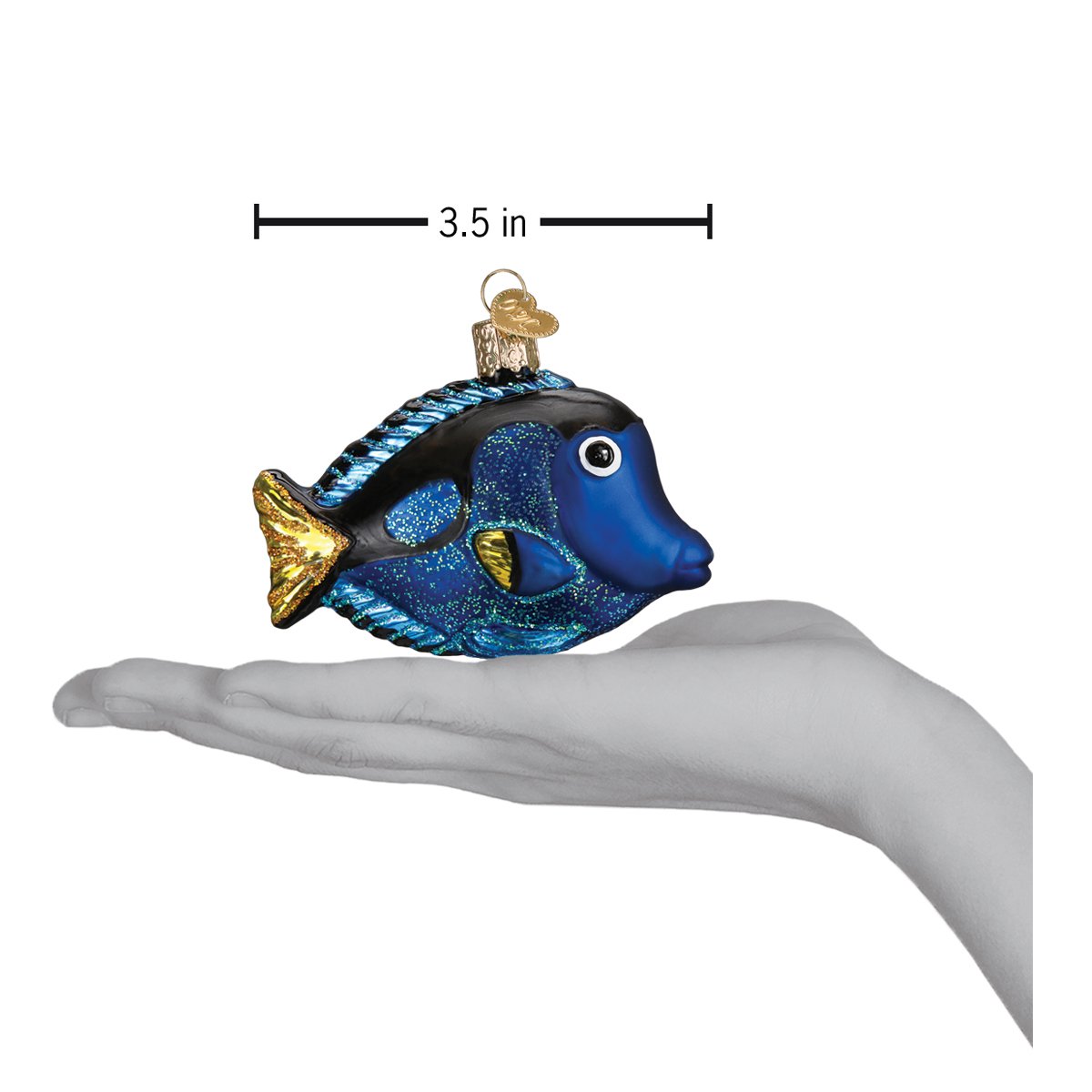 Pacific Blue Tang Ornament - themonogram manor 