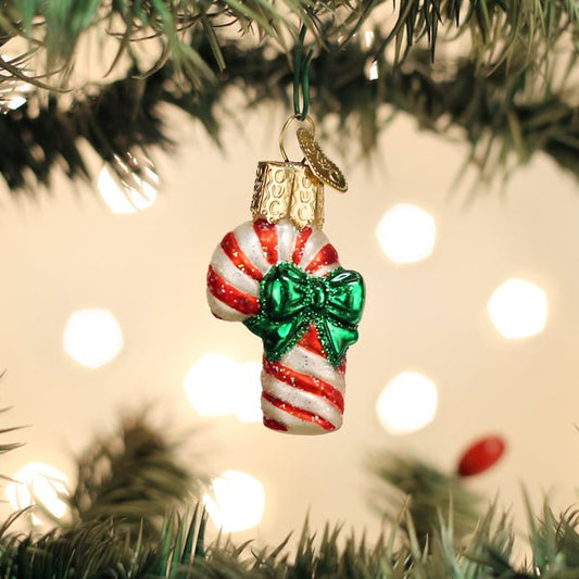 Mini Candy Cane Ornament - themonogram manor 