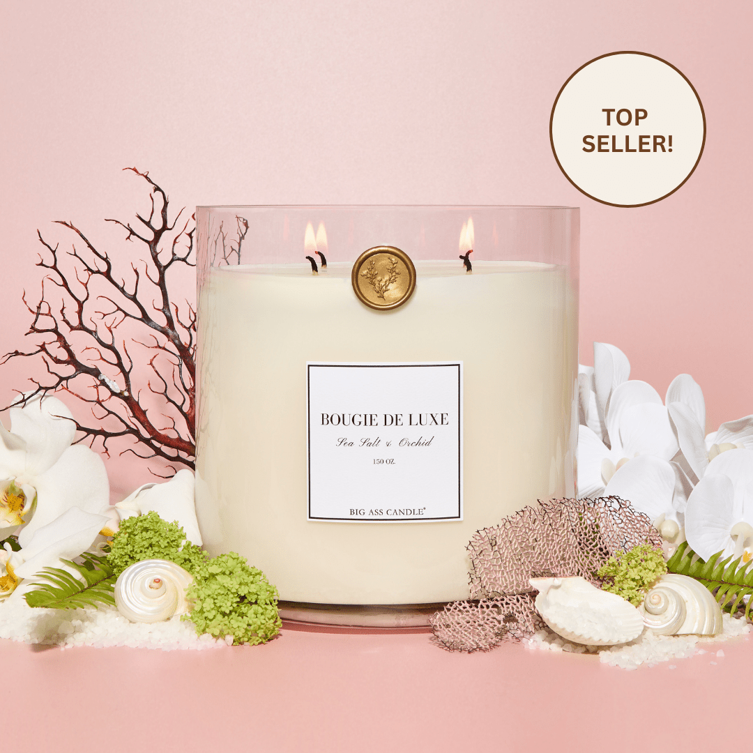Baby Big Ass Candle (150 oz, 300 - 500 hours) - themonogram manor 