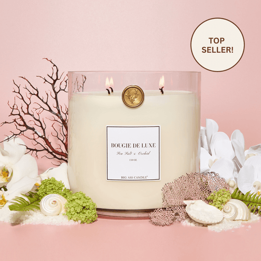 Baby Big Ass Candle (150 oz, 300 - 500 hours) - themonogram manor 
