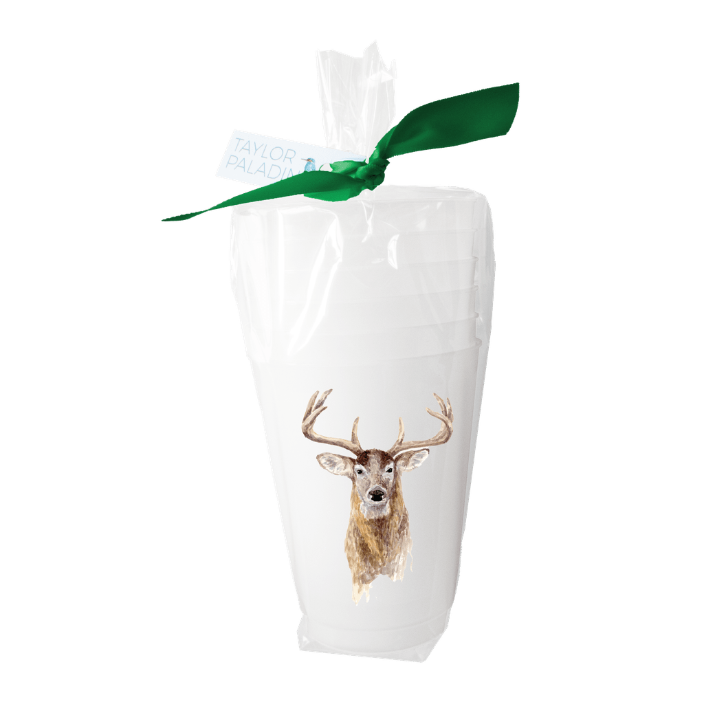 Deer Frosted Cup - themonogram manor 