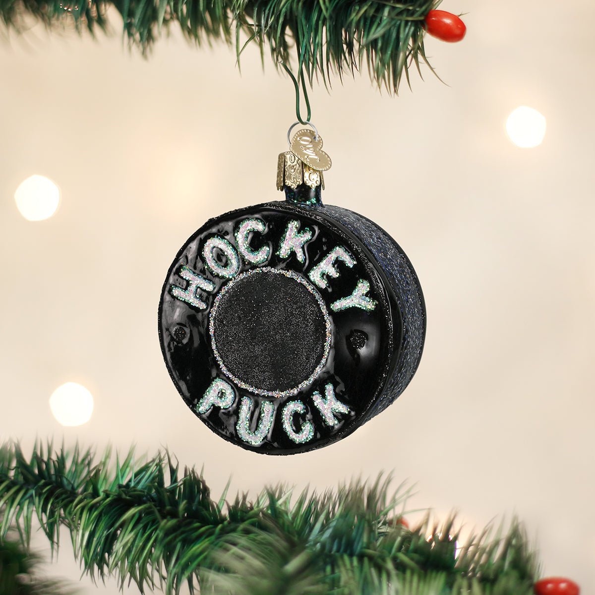 Hockey Puck Ornament - themonogram manor 