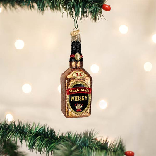 Whisky Bottle Ornament - themonogram manor 