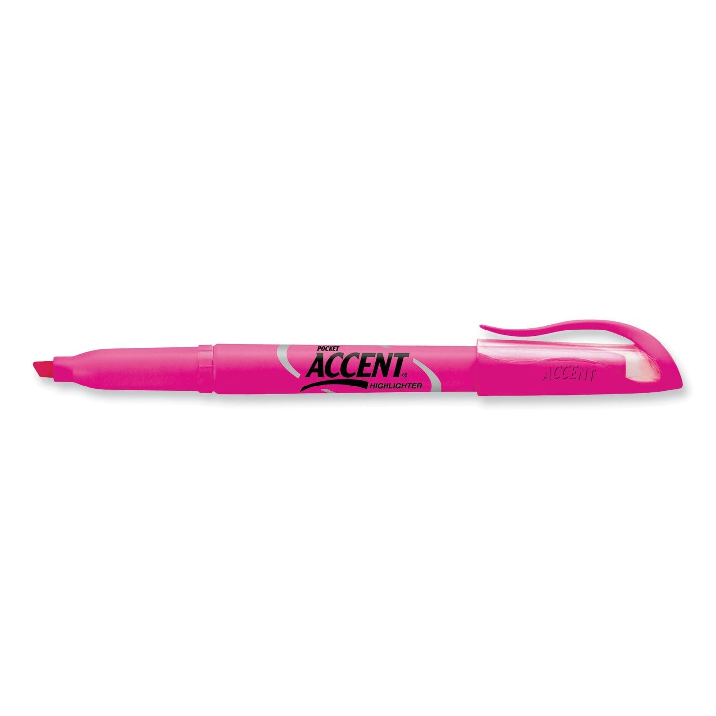 Sharpie Pocket Style Highlighters, Fluorescent Pink Ink, Chisel Tip, Pink Barrel, Dozen - themonogram manor 