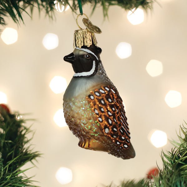 Quail Ornament - themonogram manor 