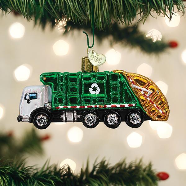 Garbage Truck Ornament - themonogram manor 