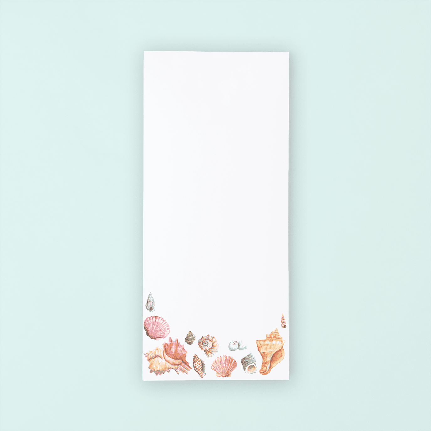 Seashells Lists Pad - themonogram manor 
