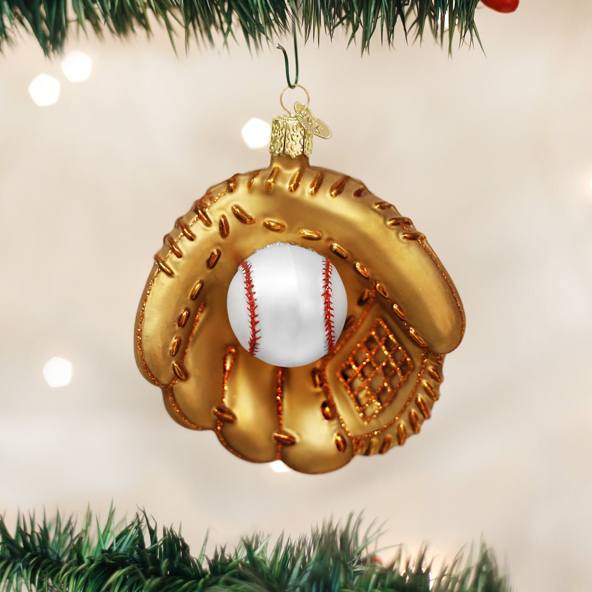 Baseball Mitt Ornament - themonogram manor 