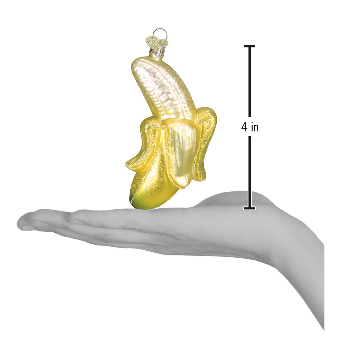 Peeled Banana Ornament - #themonogram manor #
