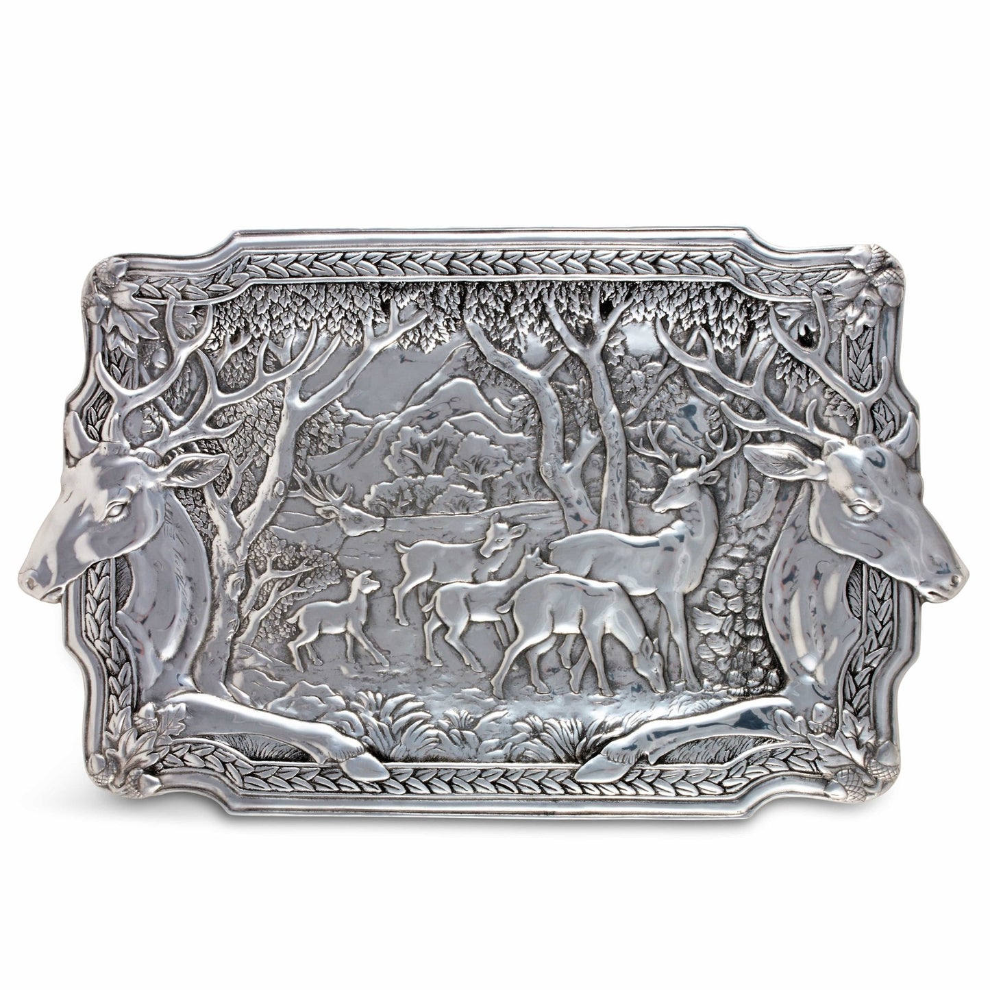 Elk Herd Oblong Tray - themonogram manor 