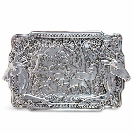 Elk Herd Oblong Tray - themonogram manor 