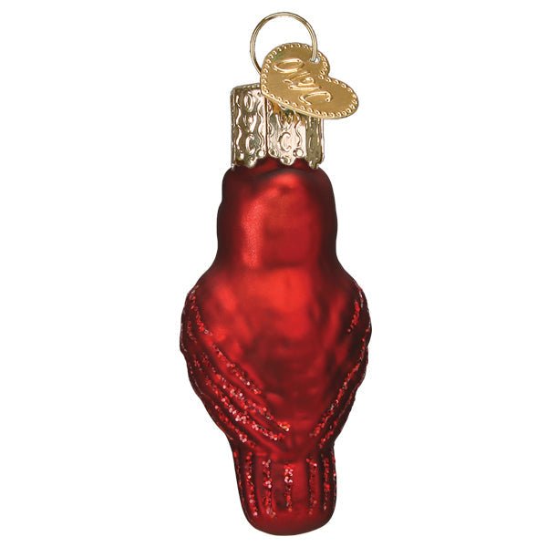 Mini Red Cardinal Ornament - themonogram manor 