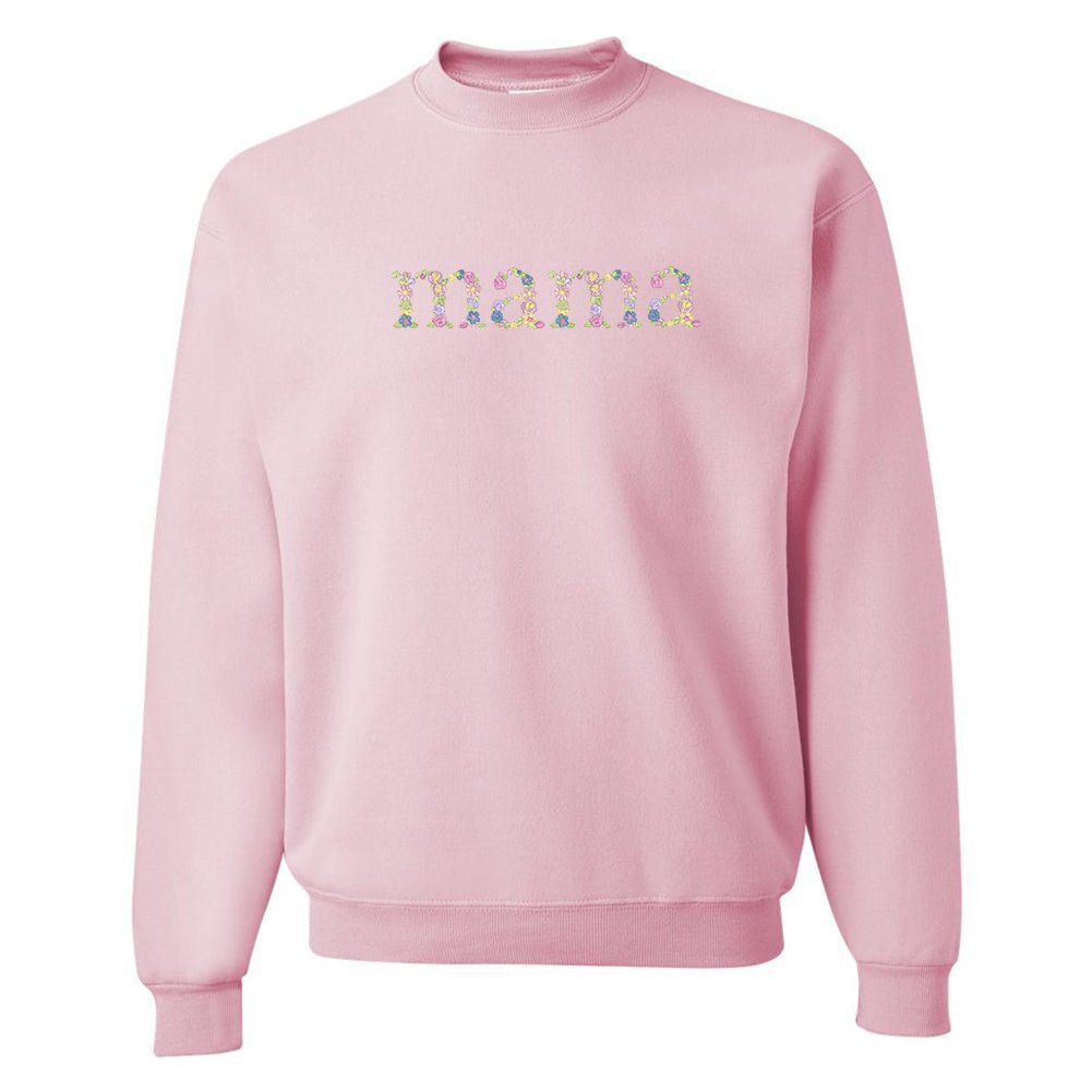 'Floral Mama' Crewneck Sweatshirt - themonogram manor 
