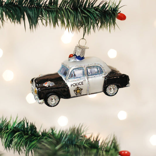 Police Car Ornament - themonogram manor 